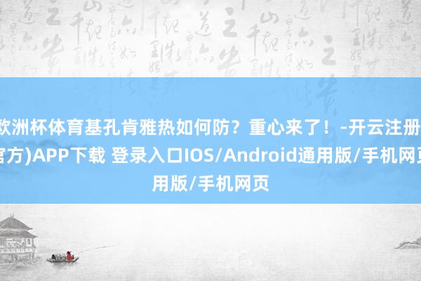 欧洲杯体育基孔肯雅热如何防？重心来了！-开云注册(官方)APP下载 登录入口IOS/Android通用版/手机网页