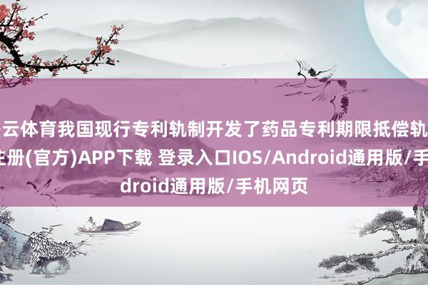 开云体育我国现行专利轨制开发了药品专利期限抵偿轨制-开云注册(官方)APP下载 登录入口IOS/Android通用版/手机网页