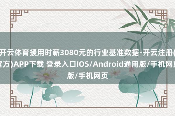 开云体育援用时薪3080元的行业基准数据-开云注册(官方)APP下载 登录入口IOS/Android通用版/手机网页