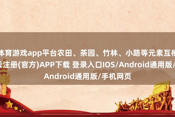 体育游戏app平台农田、茶园、竹林、小路等元素互相交错-开云注册(官方)APP下载 登录入口IOS/Android通用版/手机网页