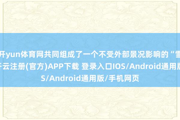 开yun体育网共同组成了一个不受外部景况影响的“雪域闭环”-开云注册(官方)APP下载 登录入口IOS/Android通用版/手机网页