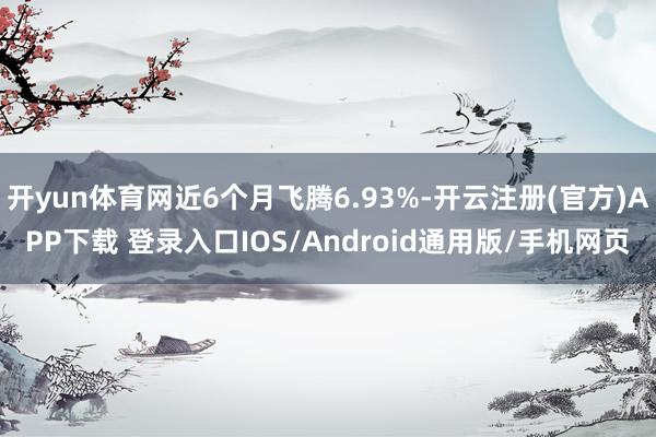 开yun体育网近6个月飞腾6.93%-开云注册(官方)APP下载 登录入口IOS/Android通用版/手机网页