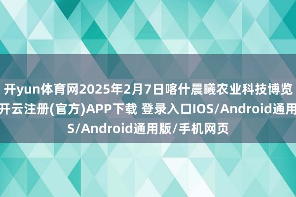 开yun体育网2025年2月7日喀什晨曦农业科技博览城价钱行情-开云注册(官方)APP下载 登录入口IOS/Android通用版/手机网页